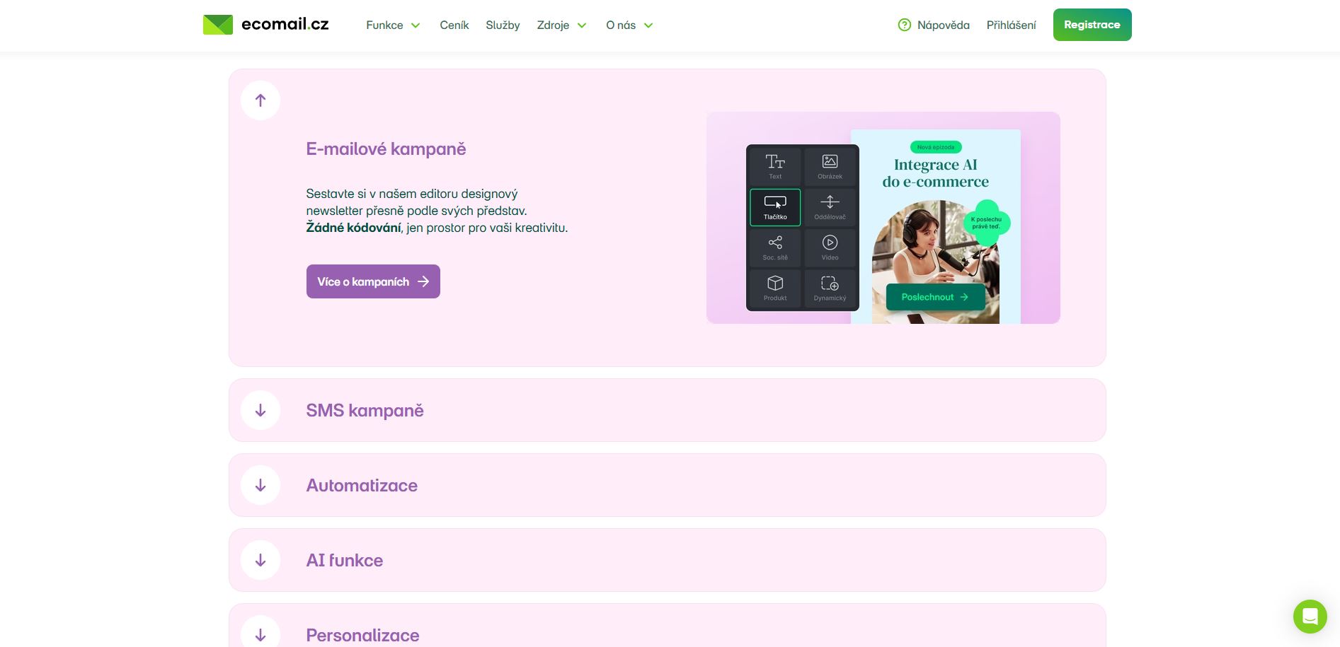 Ecomail Editor
