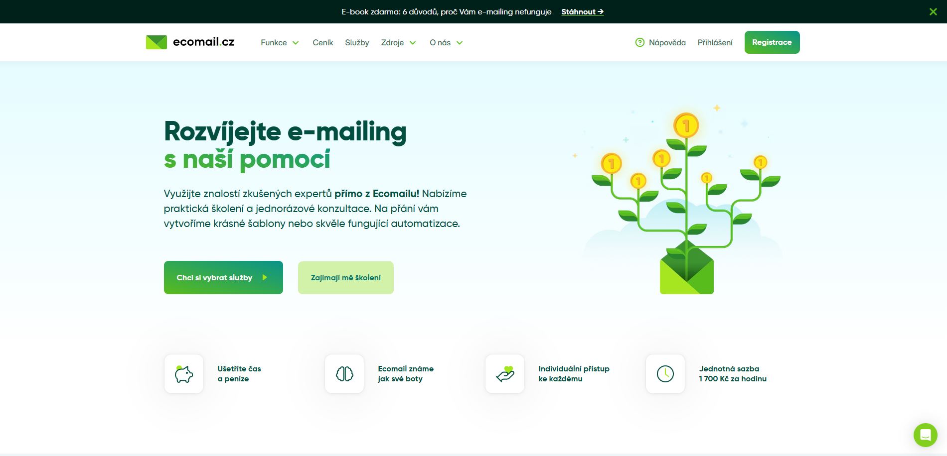 Ecomail Služby