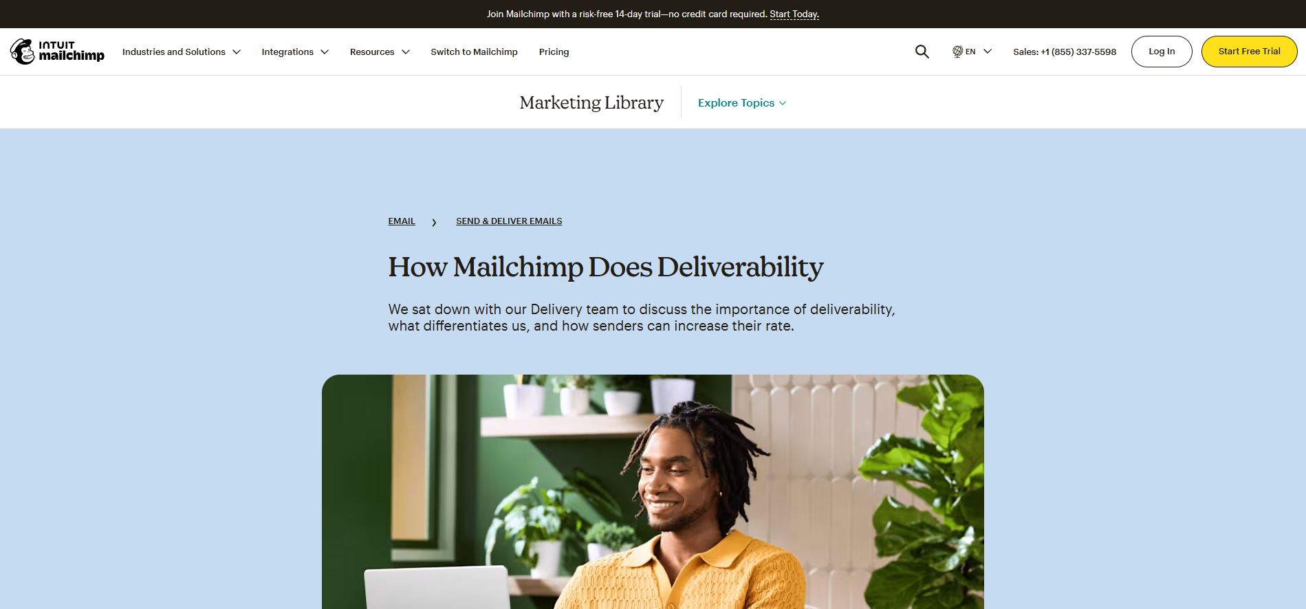 Mailchimp Doručitelnost