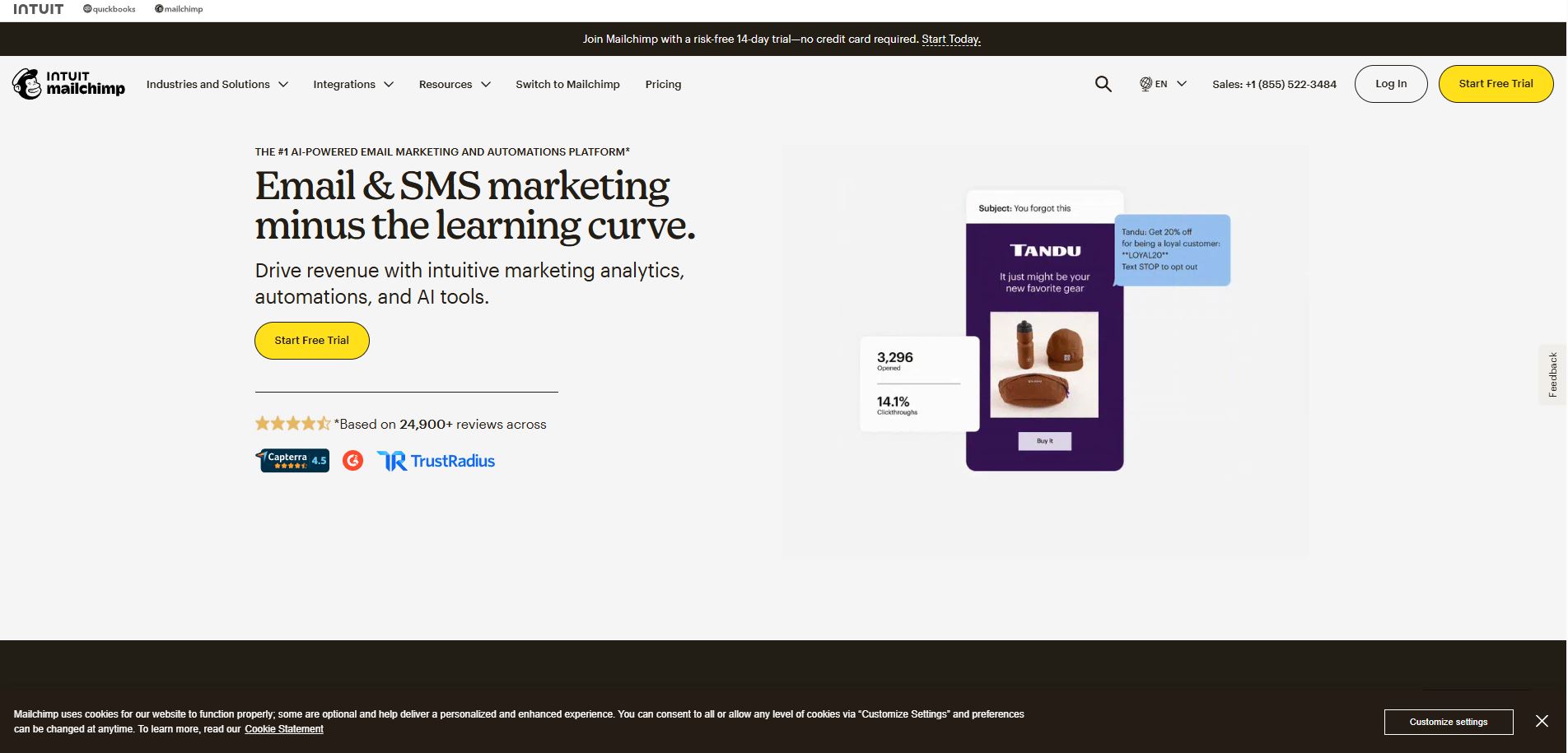 Mailchimp Hlavní Strana