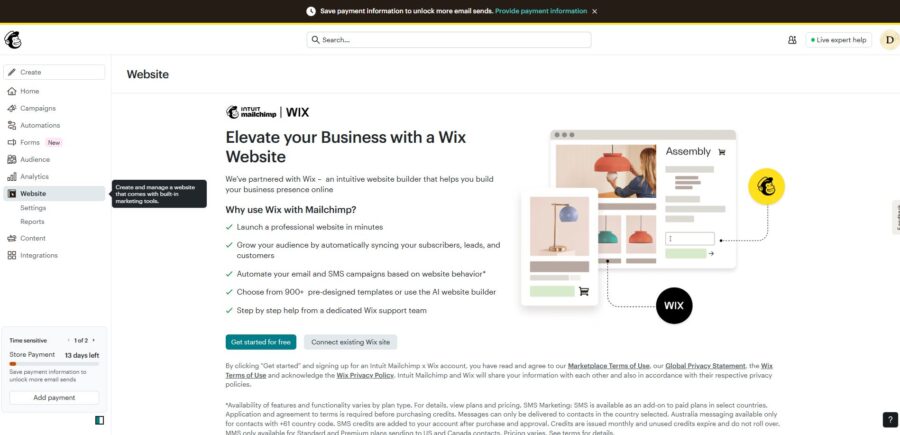 Mailchimp Tvorba Webu