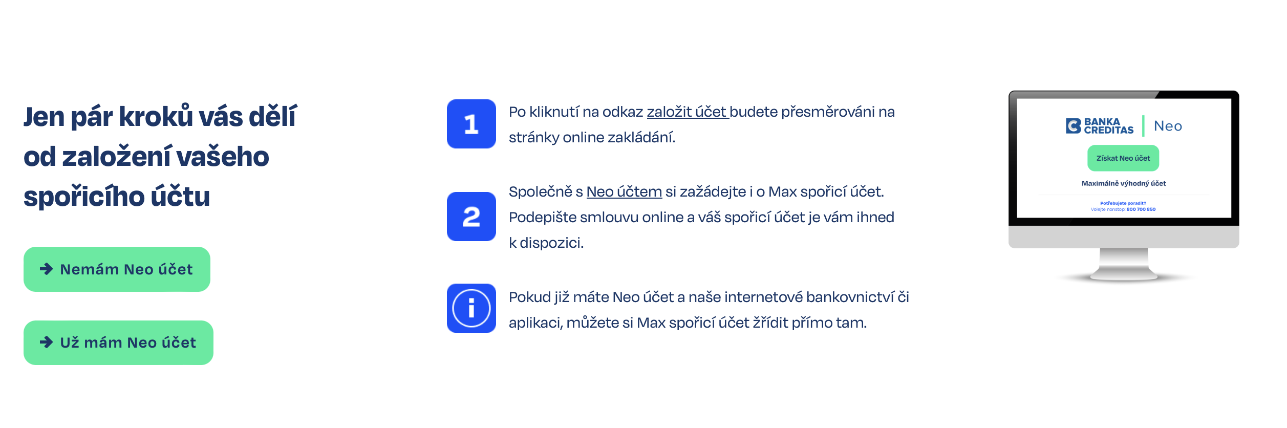 Max Banka – Sjednání