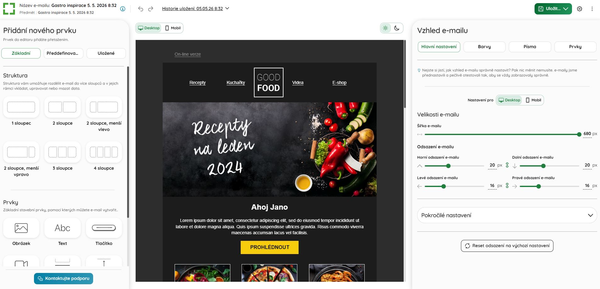 Smartemailing Tvorba E Mailu