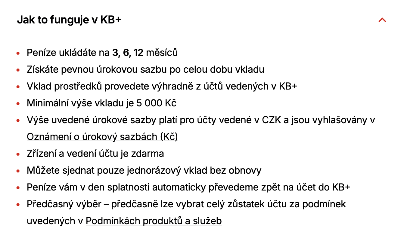 Kb – Parametry