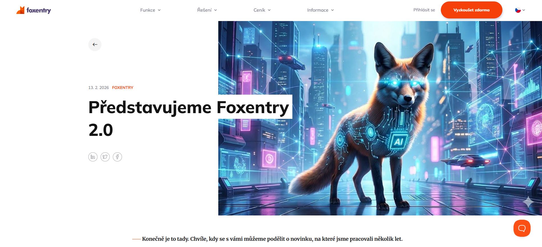 Foxentry 2.0