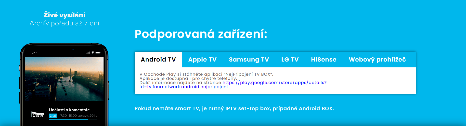 Nejpripojeni Podporovana Zarizeni