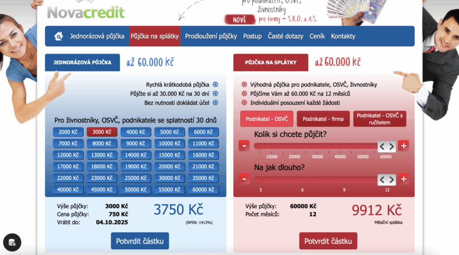 Novacredit úvod