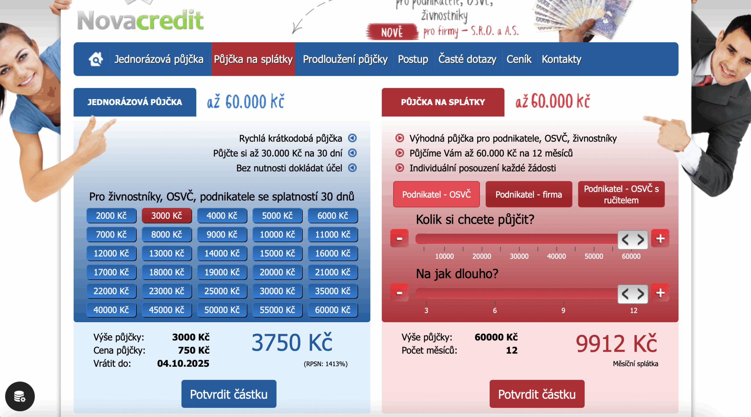 Novacredit úvod