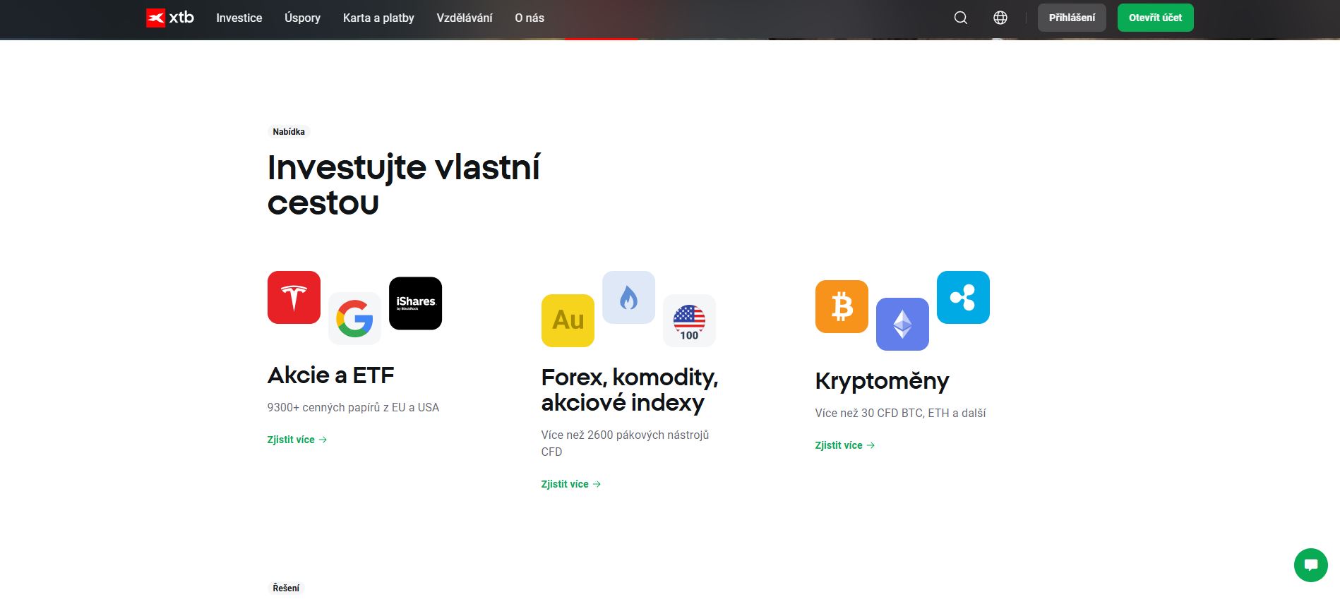 Xtb Investiční Nástroje