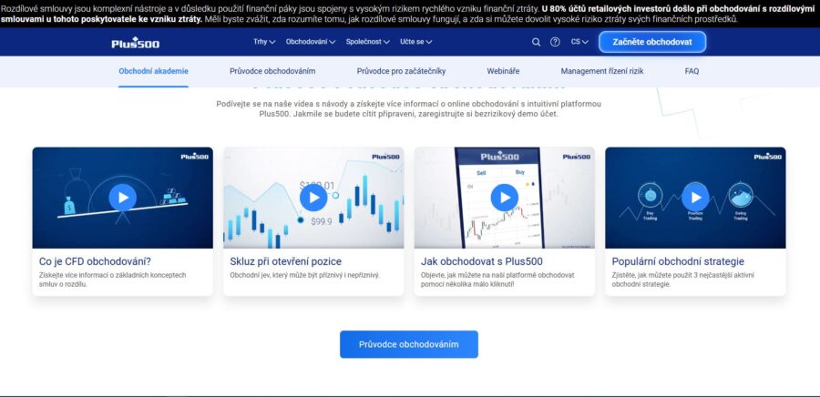 Plus500 Akademie