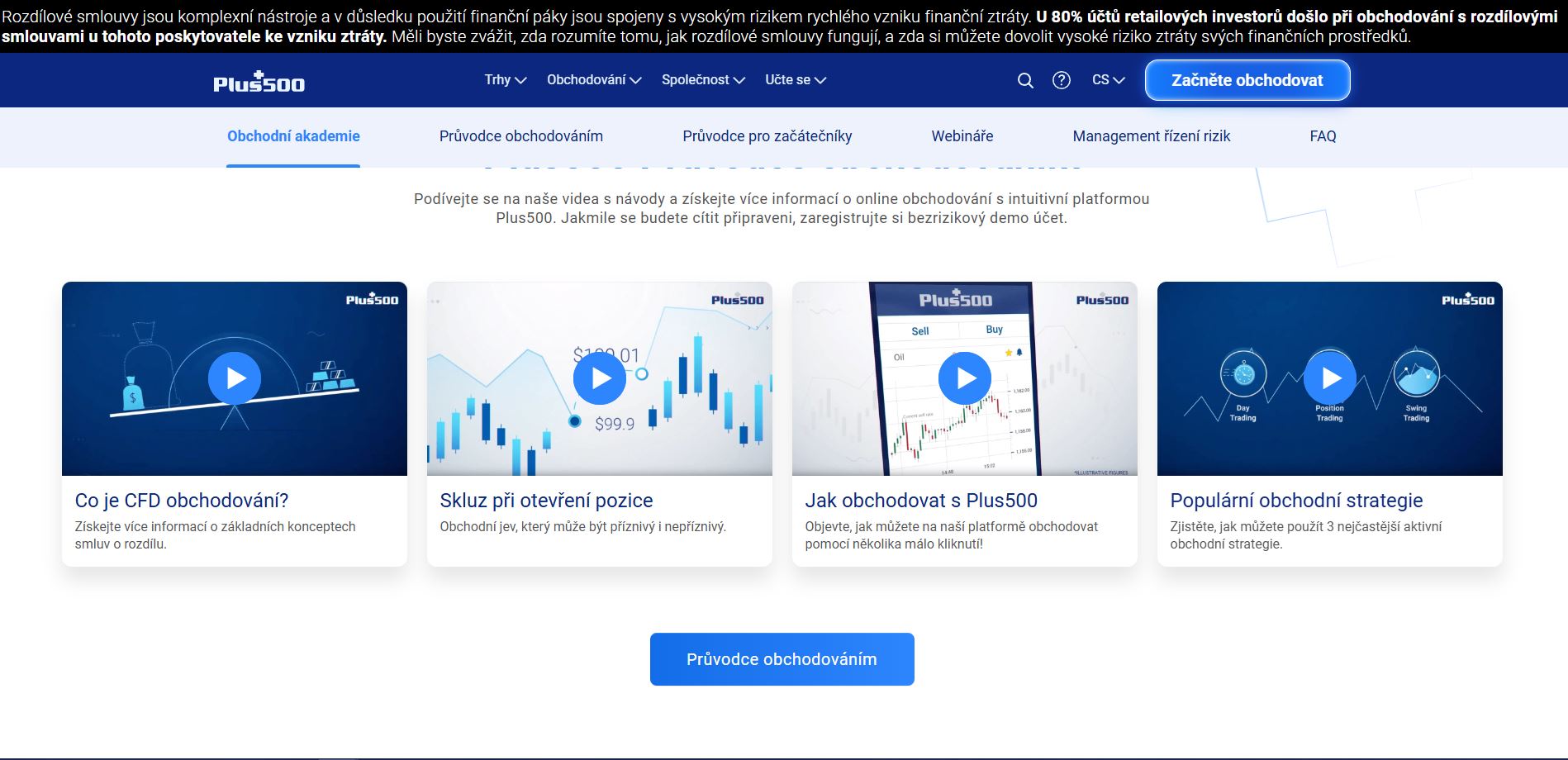 Plus500 Akademie
