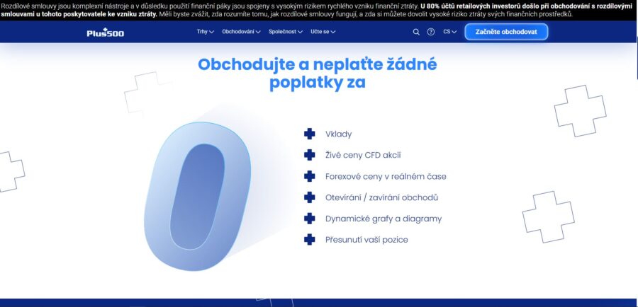 Plus500 Poplatky