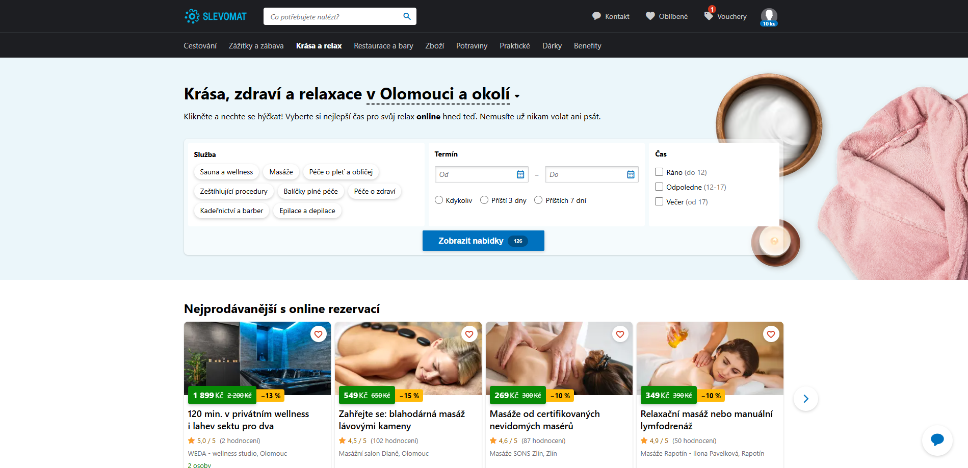 Slevomat Krása A Relax