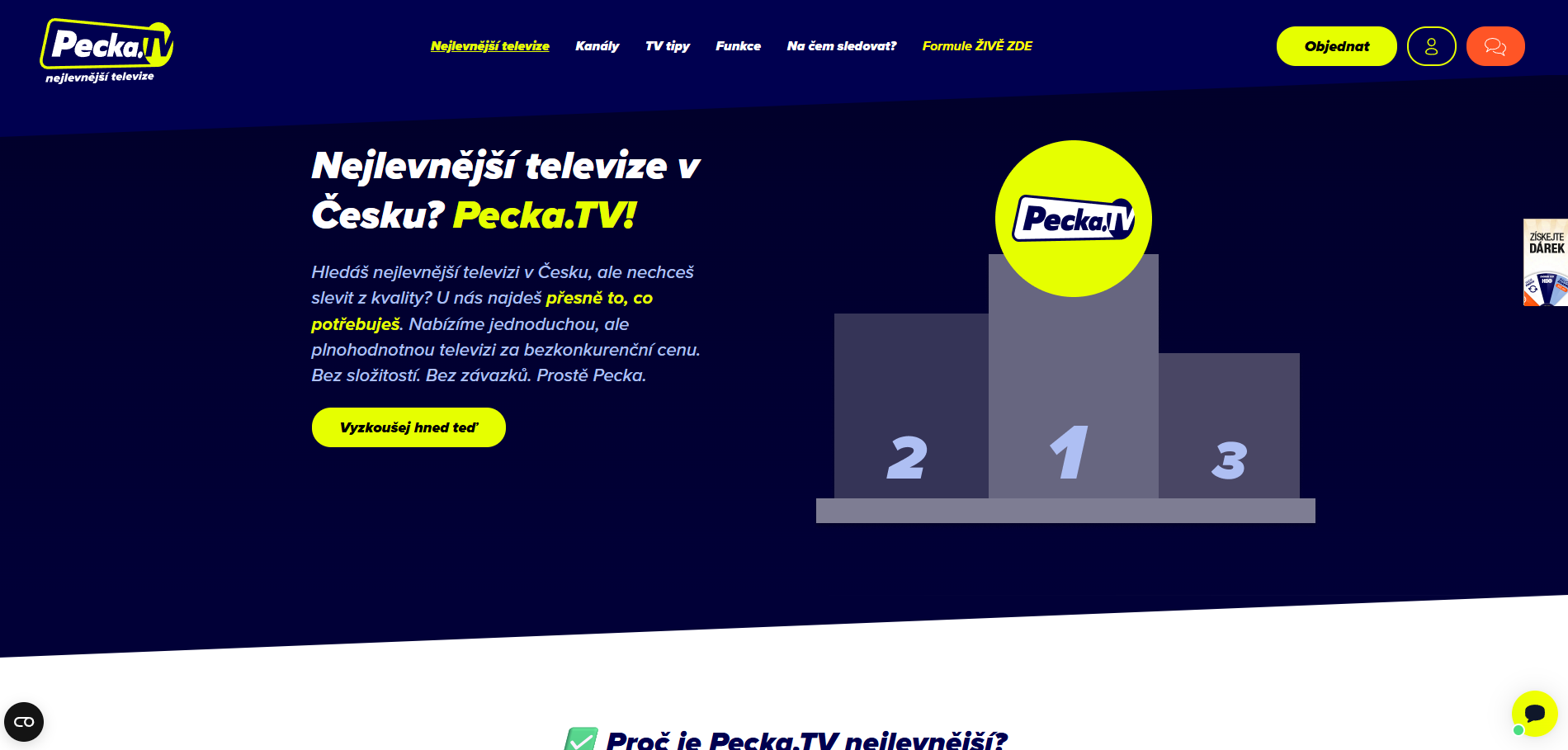 Pecka Tv Hlavní Strana