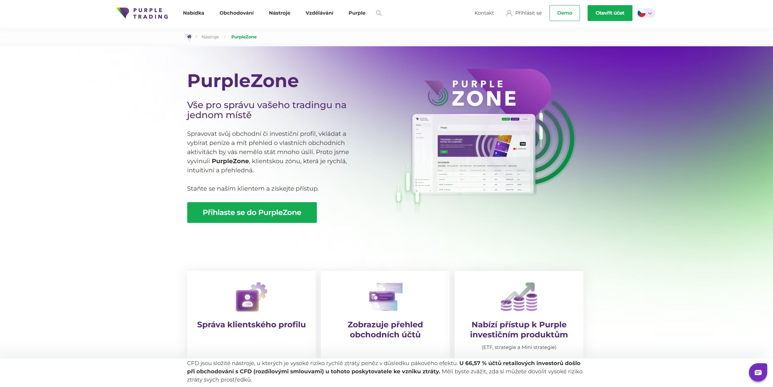 Purple Trading Purplezone
