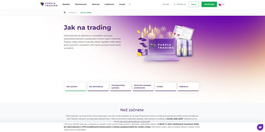 Purple Trading Akademie