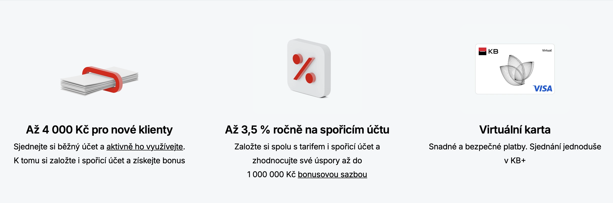 KB účet