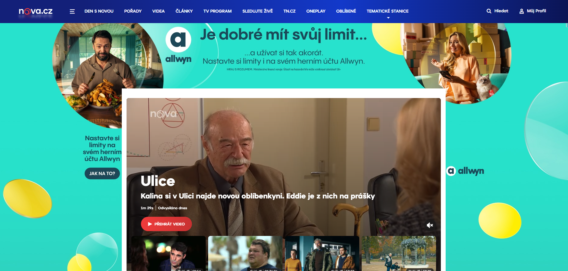 Tv Nova Hlavní Strana