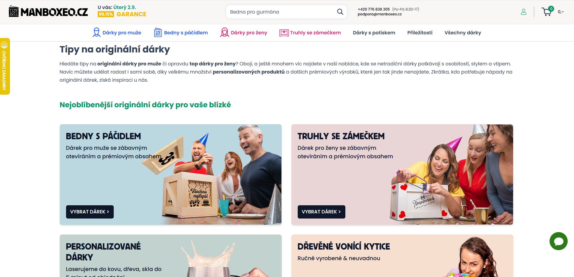 Manboxeo Všechny Dárky