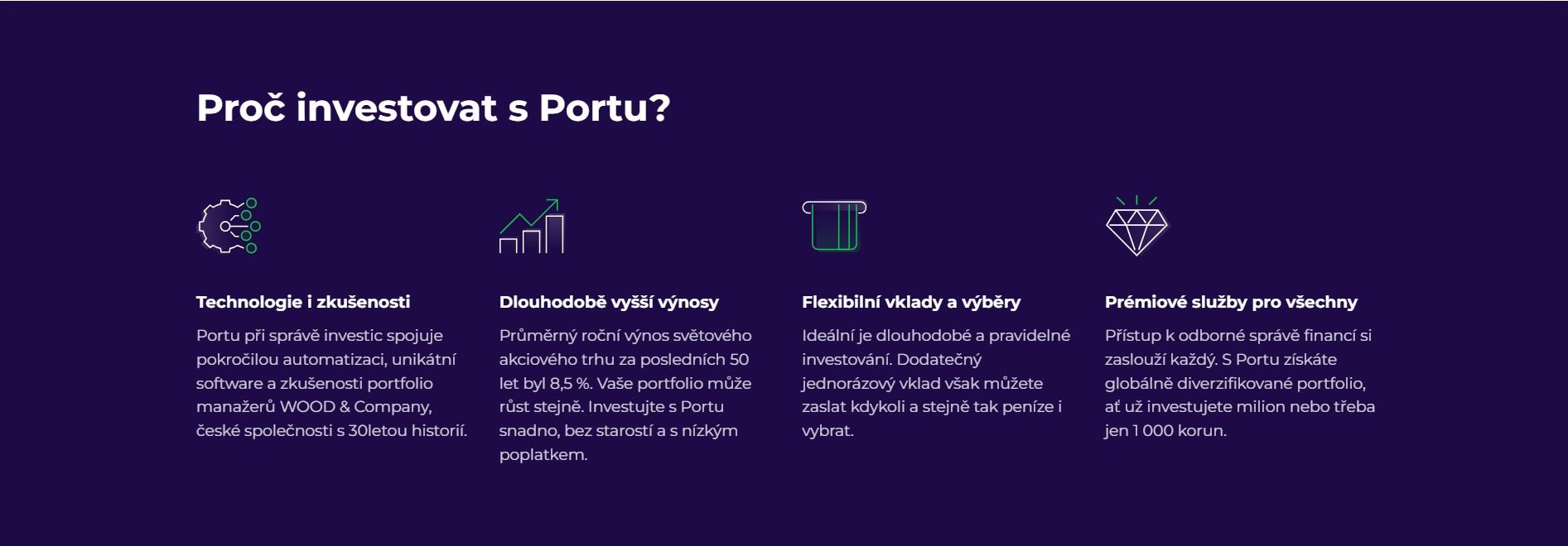 Proč Investovat S Portu