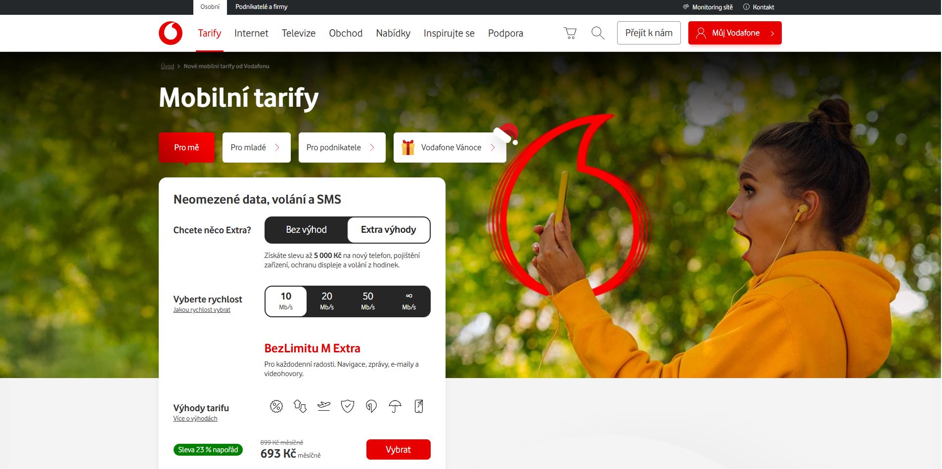 Vodafone Tarify