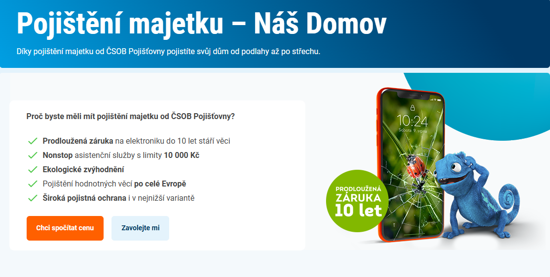 Csob Pojisteni Majetku