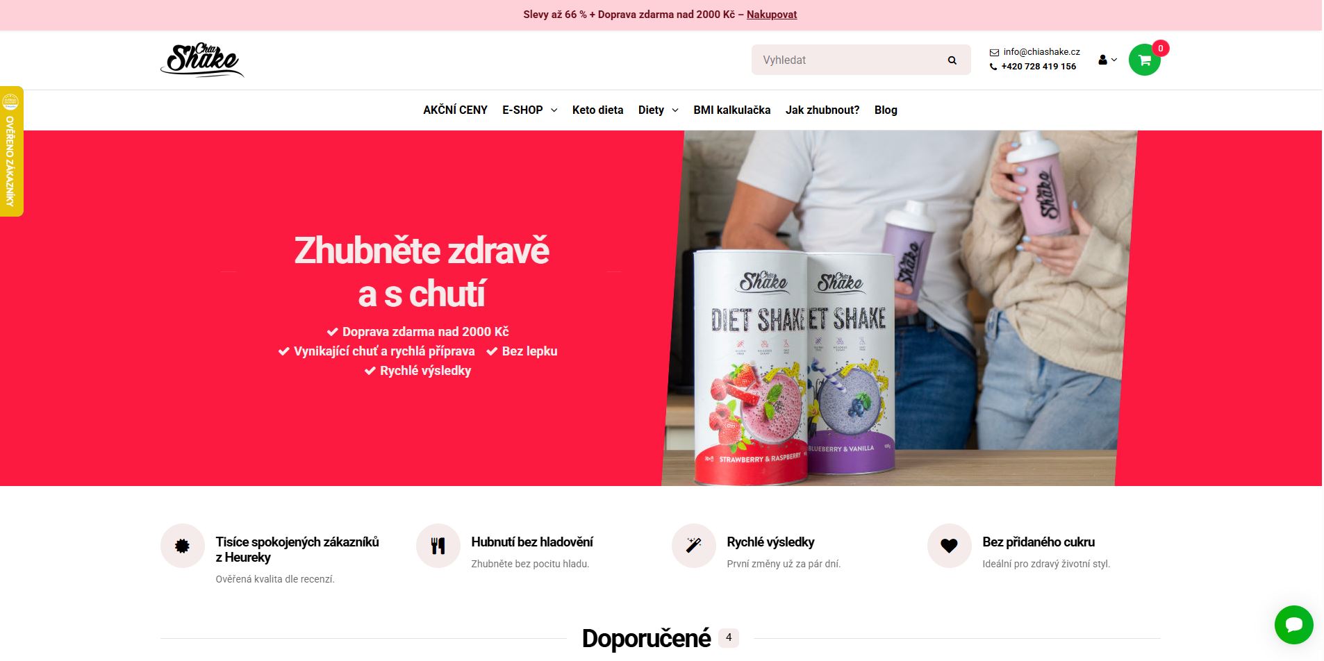 Chia Shake Hlavní Strana