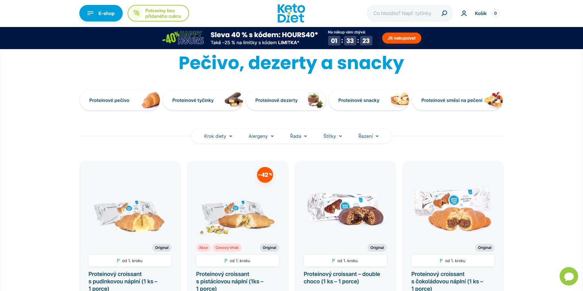 Ketodiet Pečivo, Dezerty A Snacky