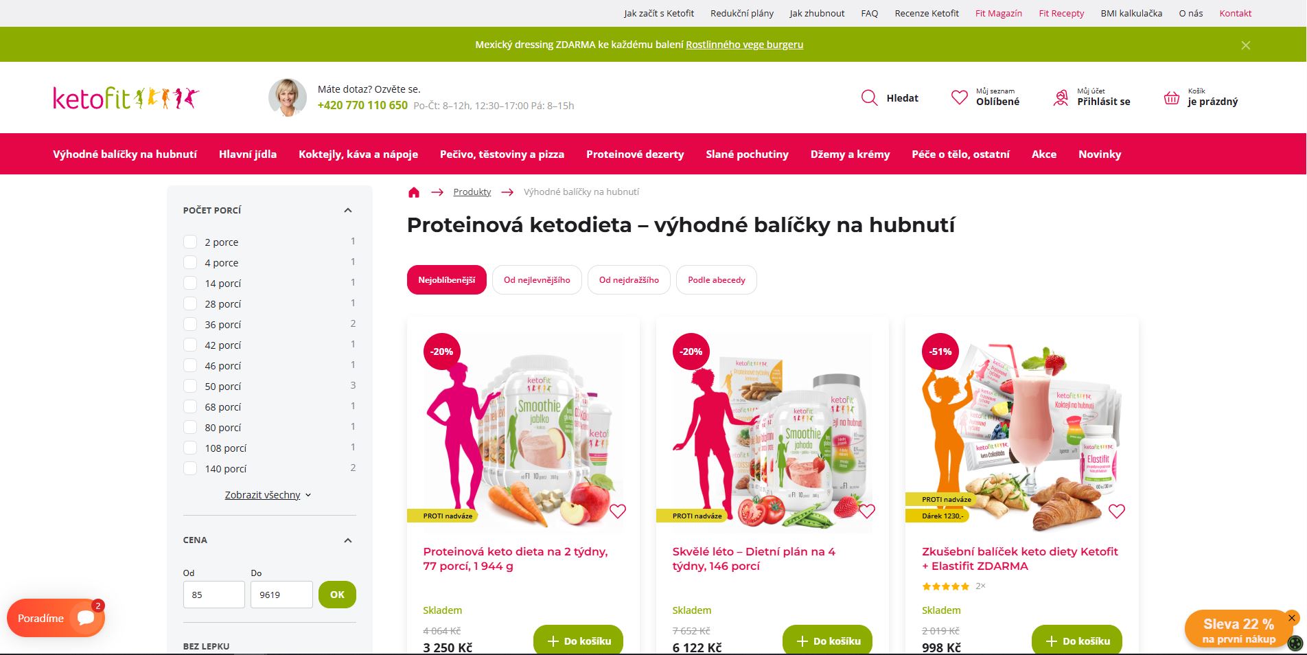 Ketofit Balíčky