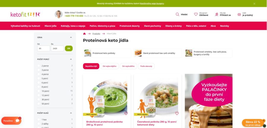 Ketofit Hlavní Jídla
