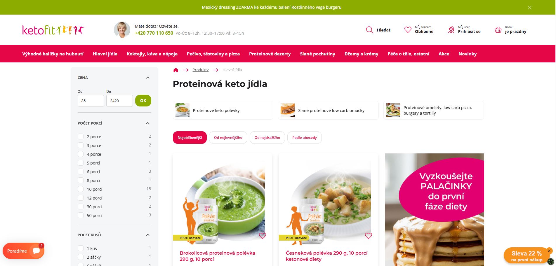 Ketofit Hlavní Jídla