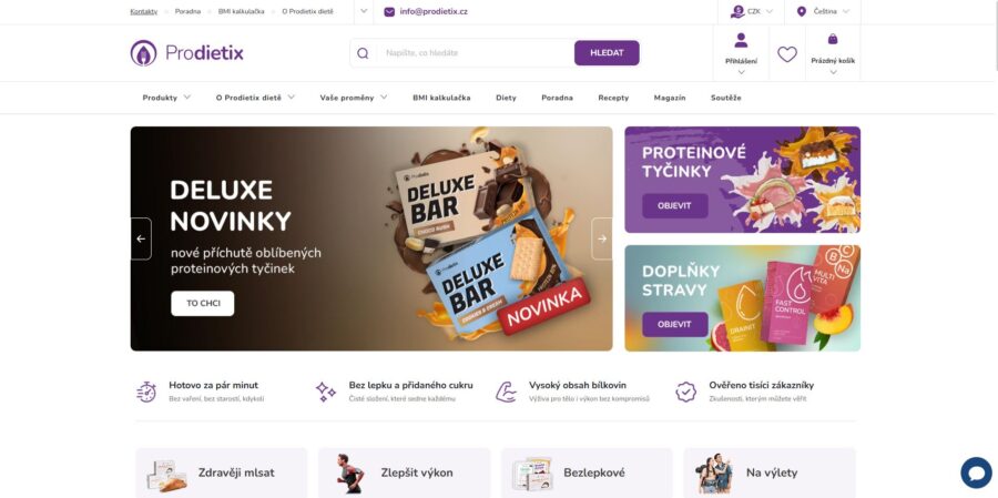 Prodietix Hlavní Strana
