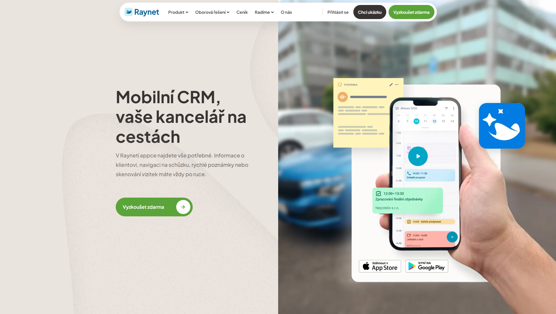 Raynet Mobilni Aplikace