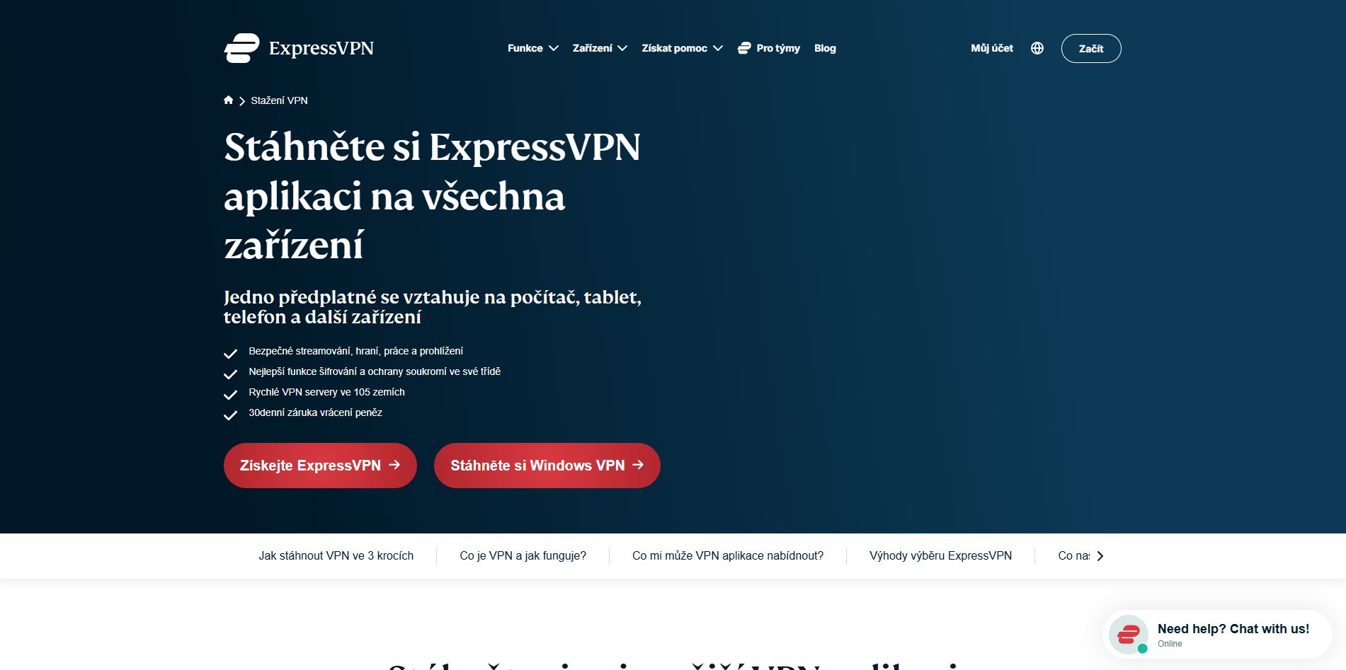 ExpressVPN Kompatibilita