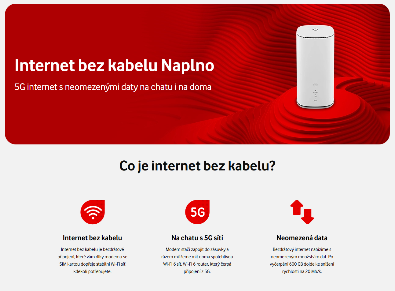Vodafone Internet Bez Kabelu