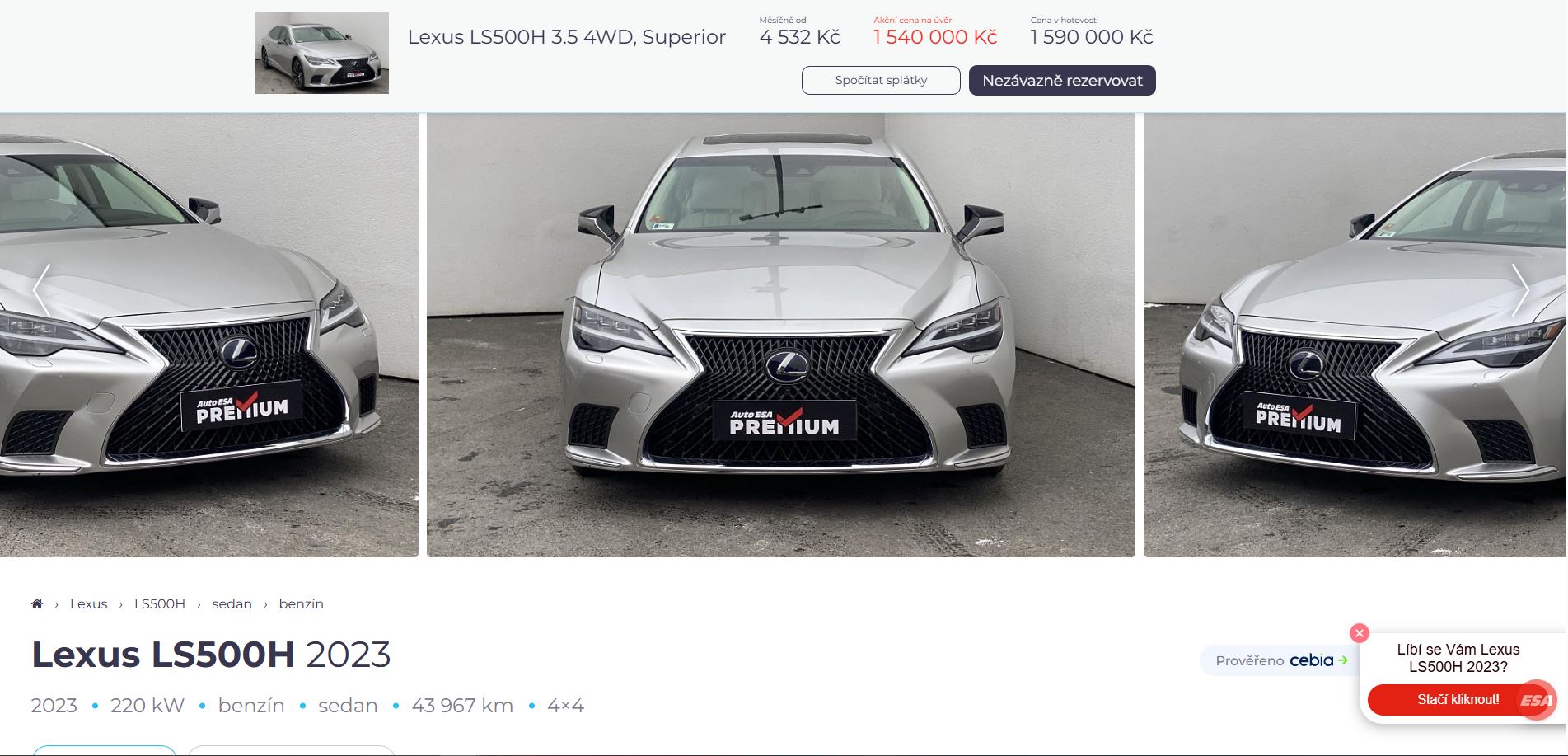 Auto Esa Výběr Auta