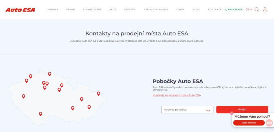 Auto Esa Podpora