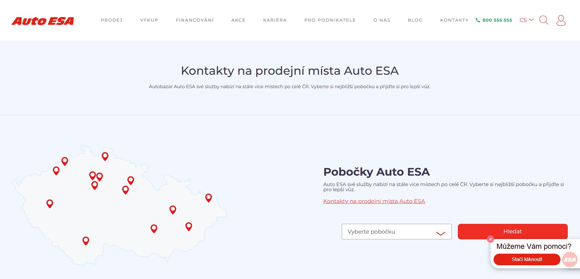 Auto Esa Podpora
