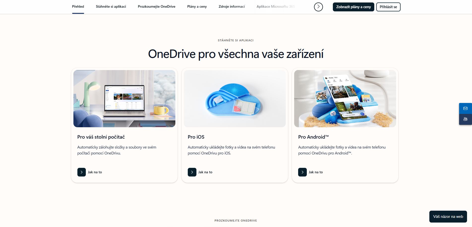 Onedrive Aplikace
