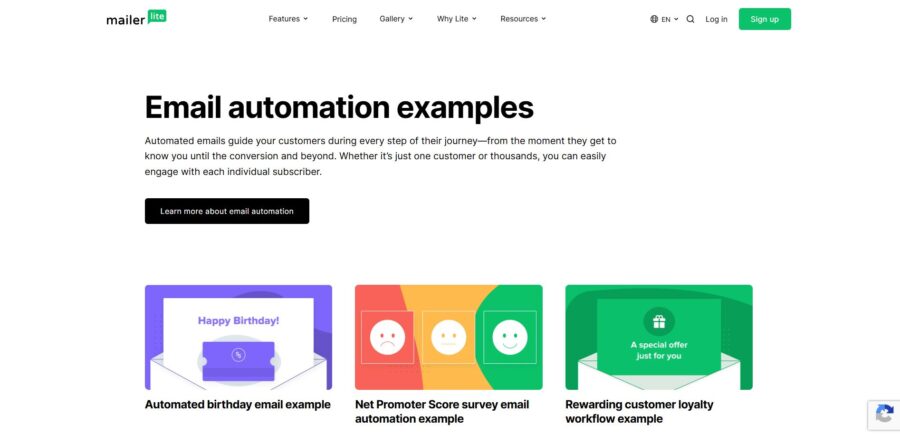 Mailerlite Příklady Automatizace