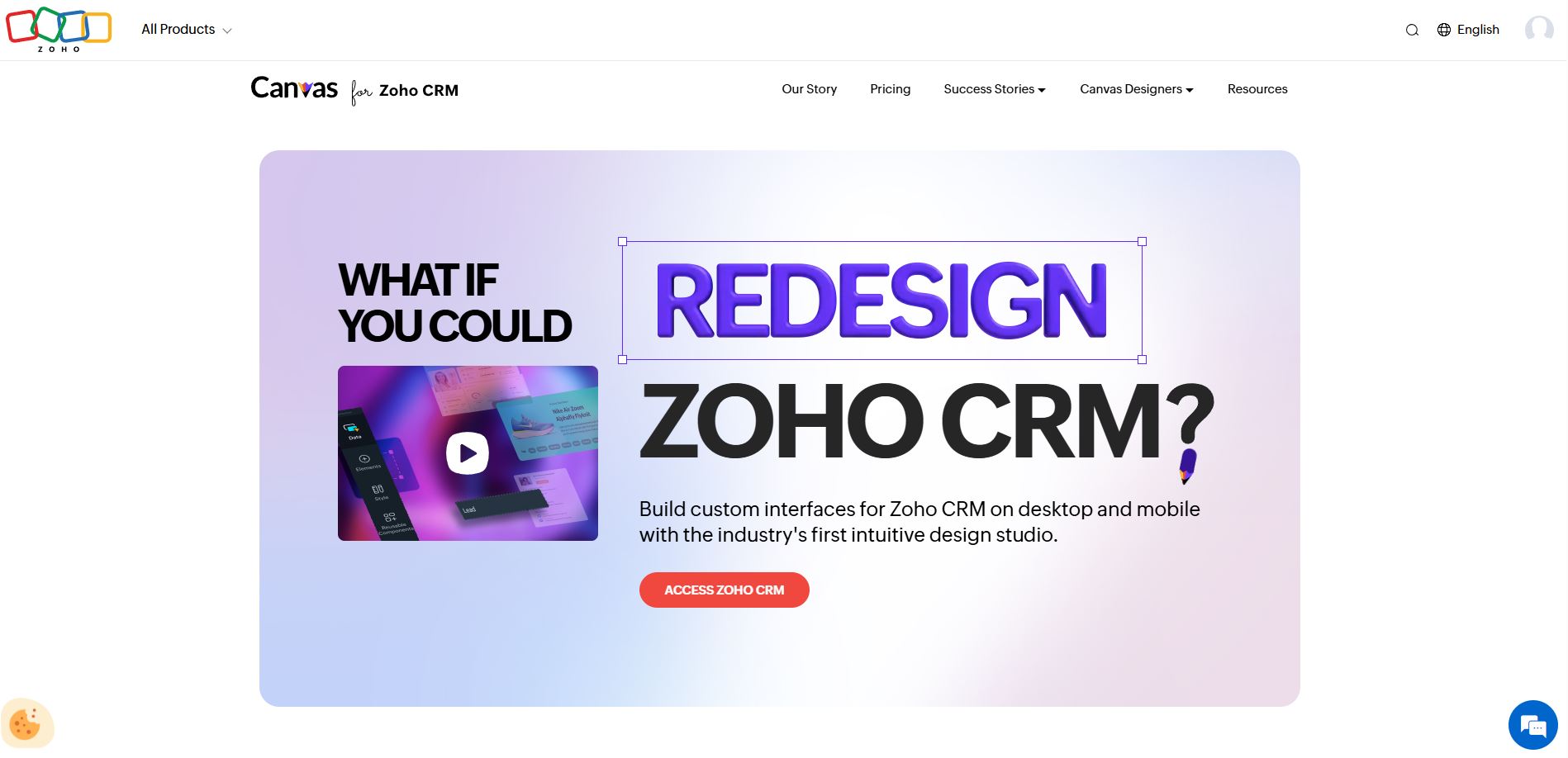 Zoho Crm Canvas Studio